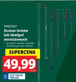 Lidl Zestaw łomów Parkside oferta