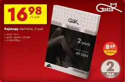 Biedronka Rajstopy damskie 2-pak Gatta oferta