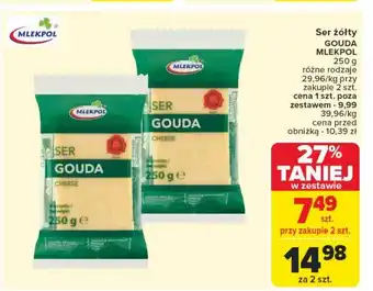 Carrefour Market Ser gouda Mlekpol oferta