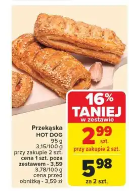 Carrefour Market Przekąska hot dog oferta