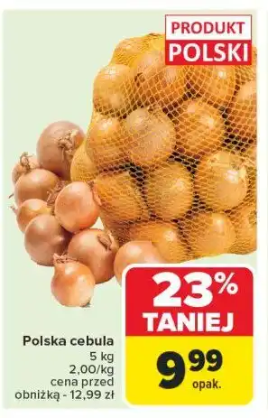 Carrefour Cebula żółta oferta