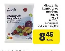 Carrefour Market Mieszanka kompotowa Simpl oferta