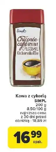 Carrefour Market Kawa z cykorią Simpl oferta