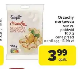 Carrefour Market Orzechy nerkowca połówki Simpl oferta