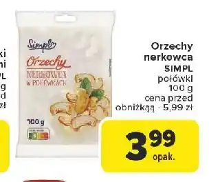 Carrefour Market Orzechy nerkowca połówki Simpl oferta