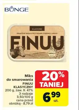 Carrefour Market Miks do smarowania Finuu miks klasyczne oferta