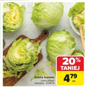 Carrefour Market Sałata lodowa oferta