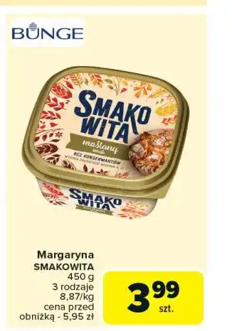 Carrefour Market Margaryna Smakowita maślany smak oferta