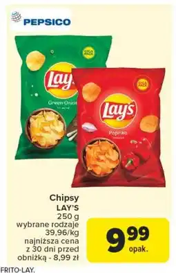 Carrefour Market Chipsy papryka Lay's Frito lay lay's oferta