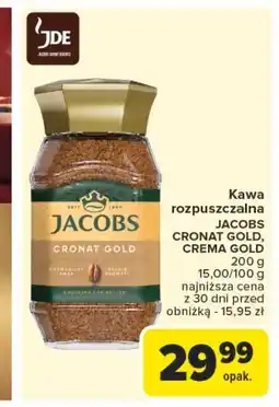 Carrefour Market Kawa Jacobs crema gold oferta