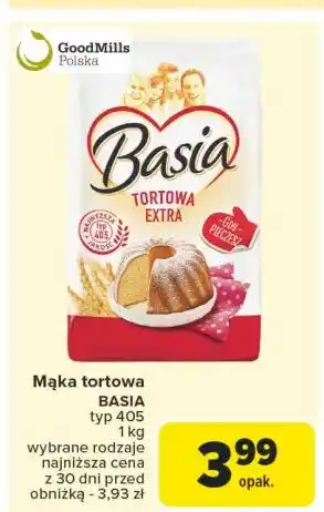 Carrefour Market Mąka tortowa extra Basia oferta