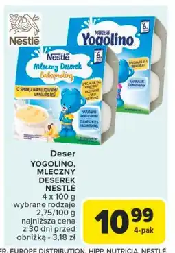 Carrefour Market Deserek malinowy Nestle yogolino (jogolino) oferta