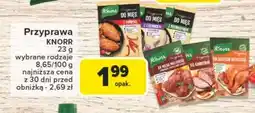 Carrefour Przyprawa do złotego kurczaka Knorr przyprawa oferta