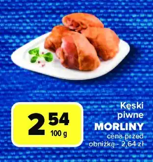 Carrefour Kęski piwne Morliny oferta