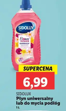 Lidl Płyn do mycia podłóg Sidolux oferta