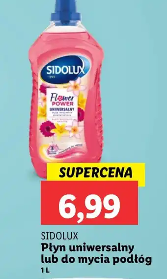 Lidl Płyn do mycia podłóg Sidolux oferta