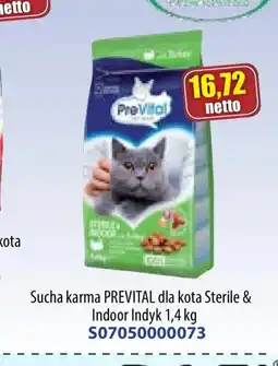 Agata Meble Karma dla kota Prevital oferta