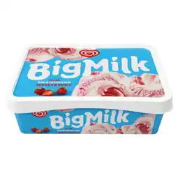 Carrefour Express Big Milk Lody smak śmietankowo truskawkowy 900 ml oferta