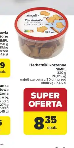 Carrefour Herbatniki Simpl oferta