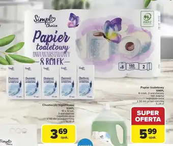 Carrefour Papier toaletowy Simpl oferta