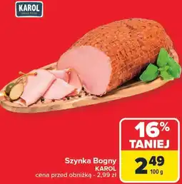 Carrefour Szynka Karol oferta