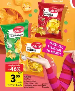 Intermarche O LA LA! Chipsy oferta