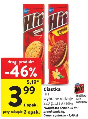 Intermarche Ciastka HIT oferta