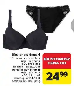 Carrefour Figi damskie czarne oferta