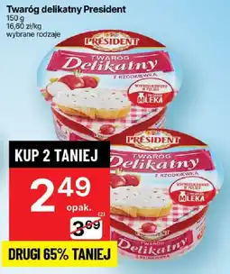 Delikatesy Centrum Twaróg Delikatny President oferta