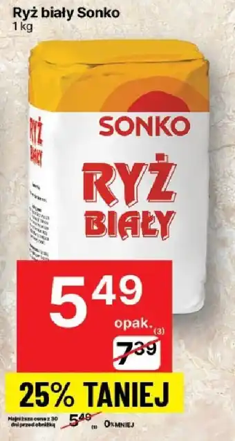 Delikatesy Centrum Ryż biały Sonko oferta