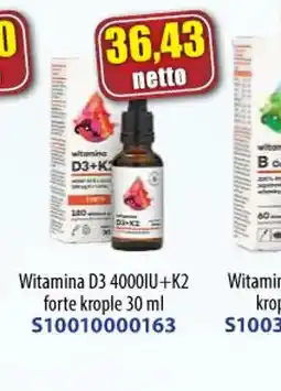 AT Witamina D3 4000IU + K2 oferta