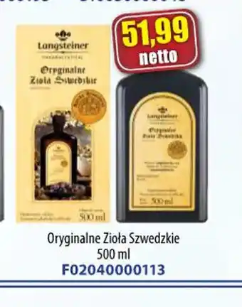 AT Oryginalne Zioła Swięcickie oferta