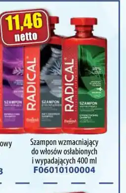 AT Szampon wzmacniający do włosów osłabionych i wypadających Radical oferta