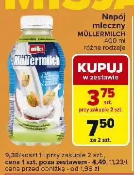 Carrefour Express Napój mleczny kokosowo-pistacjowy Mullermilch oferta