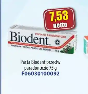 AT Pasta Biodent przeciw paradontozie oferta