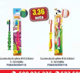 AT Szczoteczka do zębów M 0-5 dla dzieci oferta