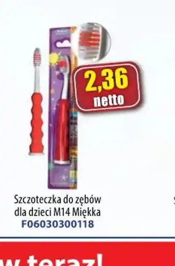 AT Szczoteczka do zębów dla dzieci M34 Miękka oferta