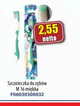 AT Szczoteczka do zębów M 16 miękka oferta