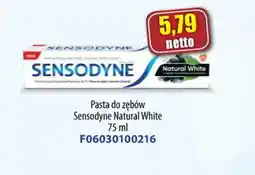 AT Pasta do zębów Sensodyne Natural White oferta