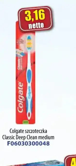 AT Colgate szczoteczka Classic Deep Clean medium oferta