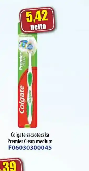 AT Colgate szczoteczka Premier Clean medium oferta