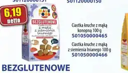 AT Ciastka kukie z mąką konopną/z siemienia lnianego oferta