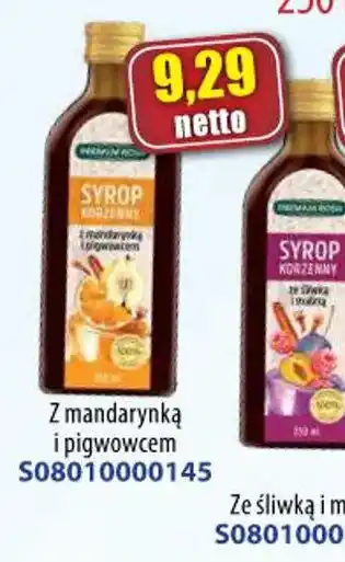 AT Syrop z mandarynką i pigwowcem oferta