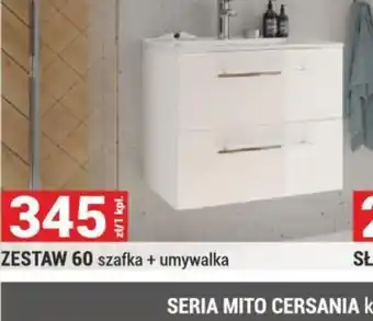 Merkury Market Zestaw 60 szafka + umywalka oferta