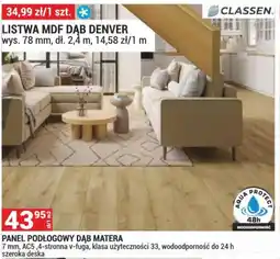 Merkury Market Panel podłogowy Classen Dab Matera oferta