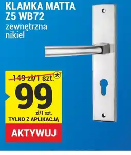 Merkury Market Klamka Matta Z5 WB72 oferta