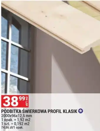 Merkury Market Podbitka świerkowa Profil Klasik oferta