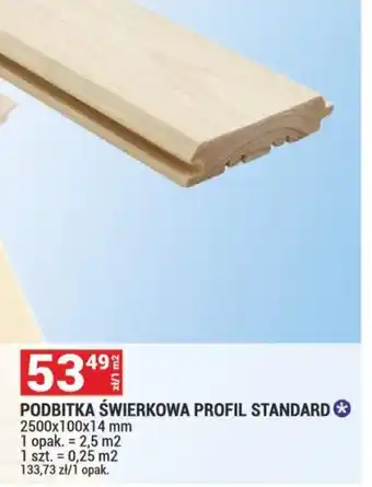 Merkury Market Podbitka świerkowa profil standard oferta