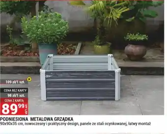 Merkury Market Podniesiona metalowa grządka oferta