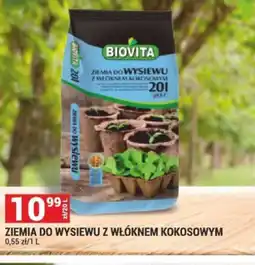 Merkury Market Ziemia do wysiewu z włóknem kokosowym Biovita oferta